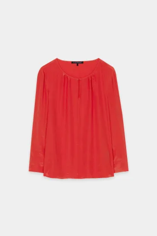 Luisa Cerano - Blusen / Hemden Weiblich cherry red - Gr. - 44