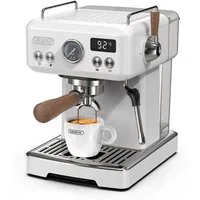HiBREW Espressomaschine H10PLUS, 20Bar Druck,Temperatur einstellbar, Zweischuss-Filterkörbe, 450ml Krug