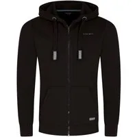 DENIMFY Kapuzensweatjacke Herren Sweatjacke DFLeo Regular Fit Hoodie mit Kängurutasche