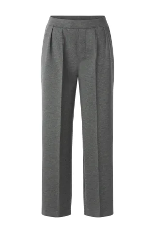 Rich & Royal - Scuba Tapered Pants shadow grey - Gr. - L