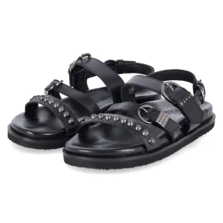 Bullboxer Sandalen  Schwarz - Gr. 36 -  Echt Leder