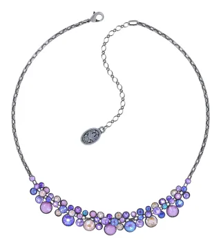 konplott - Halskette - Water Cascade violet/pink/lila