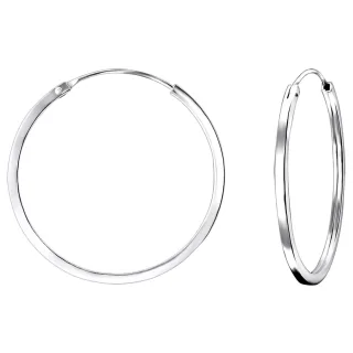 Hoop Ohrringe aus 925 Silber