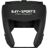 BAY-Sports Kopfschutz Iron Mind Boxen Kickboxen Kopfschützer Muay Thai Thaiboxen Vollkontakt (Kunstleder, Stück), Schädeldeckenpolsterung, schützt Kopf, Hinterkopf und Schädeldecke