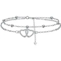 LuxusKollektion Silberarmband Armbänder Damen Silber 925 Geschenk Geburtstag Muttertag Silber-D