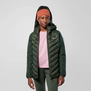 SALEWA - Fanes Sarner Hybrid Daunenjacke Damen - Grün (Gr.38)