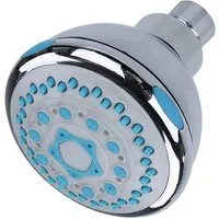 Sanixa Regenduschkopf Kopfbrause mit 3 Funktionen Duschkopf Brausekopf 3 Strahlarten, (1-tlg., mit Kugelgelenk), Duschbrause Kopfdusche Antikkalk Düsen