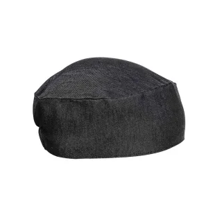 Premier - Kochmütze (Jeans-Schwarz)