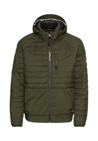 camel active - teXXXactive® Blouson mit abnehmbarer Kapuze forest green - Gr. - 58