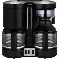 Krups Filterkaffeemaschine KM8508.11 Duothek Plus, 1l Kaffeekanne, Papierfilter 1x4, 1l Kaffeekanne, Papierfilter 1x4, Kombiautomat für Kaffee und Tee