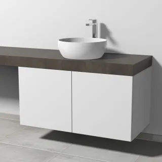 Sanipa Waschtischunterbau mit Türen 2morrow (P1365) 510x1000x520 Weiß-Soft, P136543 P136543