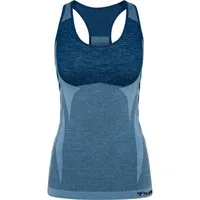 hummel Tanktop HMLCLEA SEAMLESS TOP Tanktop-Schnitt, mit gestricktem Mesh auf der Rückseite