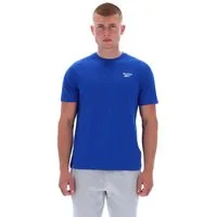 Reebok T-Shirt CODY SMALL LOGO CREW NECK SS TEE mit Rundhalsausschnitt, Kurzarm, ohne Verschluss, aus Baumwolle