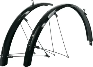 SKS Bluemels Basic Schutzblech-Set 26" schwarz-glänzend 53 mm
