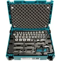 Makita Werkzeugset E-08713, 120-tlg., Handwerk und Zubehör in einem MAKPAC Gr. 1, inkl. Koffer