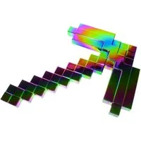 Minecraft Spielzeug-Axt Minecraft Netherit Slick Spitzhacke, 50 cm