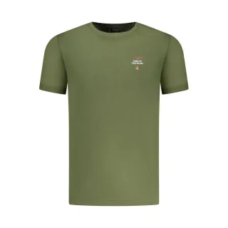 Aeronautica Militare Grün Baumwolle Herren Unterwäsche Shirt