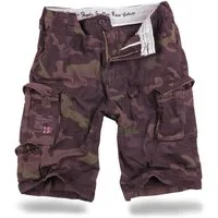 Trooper Cargoshorts Trooper Bermuda Baumwolle Sommer Shorts Kurze Hose Army knielang