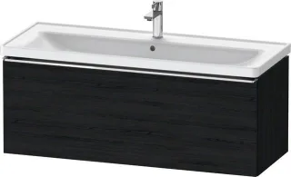 Duravit D-Neo Waschtischunterbau wandhängend Eiche Schwarz Matt 1184x452x440 mm - DE4291010160000 DE4291010160000