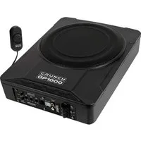 Crunch GP1000 25cm Aktiv Subwoofer Aktivbass Untersitz Auto-Subwoofer (100 W, max.: W cm)