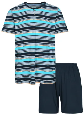 BASEFIELD - He.-Shorty blue stripe - Gr. - 4XL