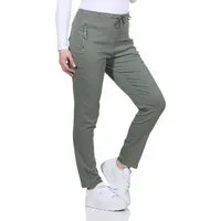 Alica Collection Chinohose Schlupfhose Damen Stretch Hose leichte Sommerhose - Kurzgröße mit Gummibund & Kordelzug, in großen Größen erhältlich