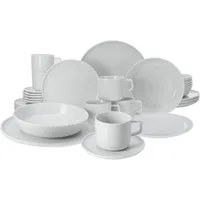 CreaTable Kombiservice Chef Collection (30-tlg), 6 Personen, Porzellan, Made in Europe