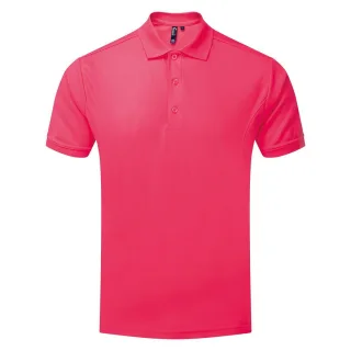 Premier - Poloshirt für Herren (Leuchtend Pink)