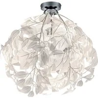 Reality Leuchten Deckenleuchte Leavy, E27 Deckenlampe mit Blätteroptik, Ø 38cm