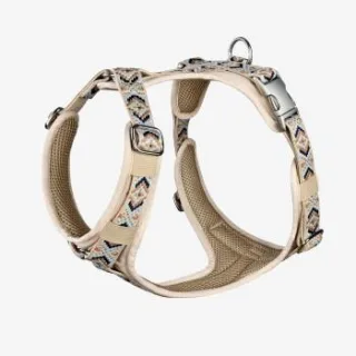 THE DOG IDEA Hundegeschirr Mokka L