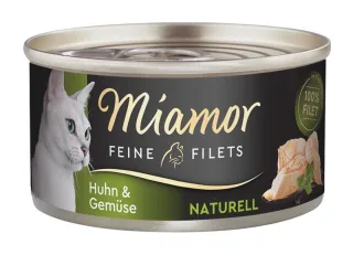 Miamor Feine Filets Naturelle Huhn und Gemüse 24x80 g