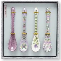 PiP Studio Teelöffel Lily&Lotus Lilac Teelöffel 13cm Set4