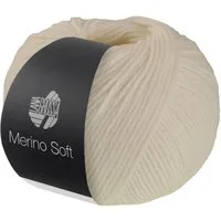 LANA GROSSA MERINO SOFT Wolle Häkelwolle, 125 m (Weiches Mischgarn aus Merinowolle und Mikrofaser), 50 g
