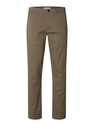 SELECTED MEN - SLM175-SLIM NEW MILES FLEX PANT NOOS Chocolate Chip - Gr. - 34