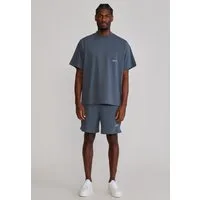 Siksilk Sweatanzug SikSilk Herren Grau T-Shirt and Shorts Set