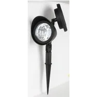 BURI Gartenstecker Solar Spotlight Wegeleuchten IP44 Gartenstecker Außen Beleuchtung