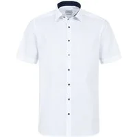 Eterna Kurzarmhemd Modern Fit, 100 % Baumwolle Bügelfrei