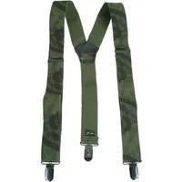 Mil-Tec Ledergürtel Hosenträger mit Clip
