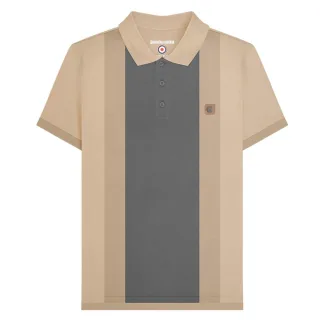 Lambretta - Poloshirt für Herren, Vintage (Steinfarben)