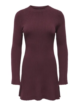 ONLY - ONLMICHELLA LS O-NECK DRESS KNT NOOS Fig - Gr. - L