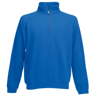 Fruit Of The Loom Herren Sweatshirt mit Reißverschluss bis zur Brust (Königsblau)