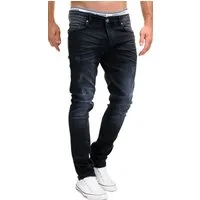 MERISH Slim-fit-Jeans MERISH Jeans Herren Slim Fit Jeanshose Stretch Designer Hose Denim