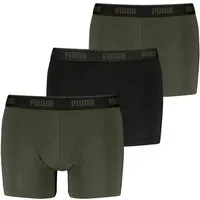 PUMA Boxershorts PUMA MEN EVERYDAY BASIC BOXERS 3P (3er Pack) Komfortabler elastischer Logobund