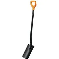 Fiskars Spaten, Gärtnerspaten rund Solid Metall