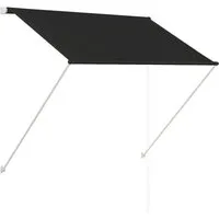vidaXL Markise Einziehbare Markise 100×150 cm Anthrazit (1-St)