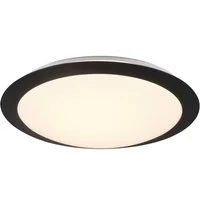 TRIO Leuchten LED Deckenleuchte, LED fest integriert, Warmweiß, Kleine flache Bad-Lampe für Decke, Gäste WC oder Flur Ø 29cm
