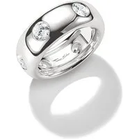 THOMAS SABO Fingerring Bold Elegance Bandring silber, mit Zirkonia (synth)