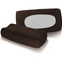 fleuresse Kissenbezüge 2 Stück Jersey Spannbezug für Nackenstützkissen Kissenbezug Vital, (2 Stück)