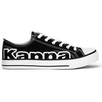 Kappa Kappa Sneakers aus Stoff Herren YL201413 Schwarz Sneaker
