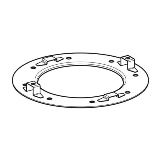 Geberit Befestigungsflansch 242760001 Dachwassereinlauf 14l/s, zu Geberit Pluvia